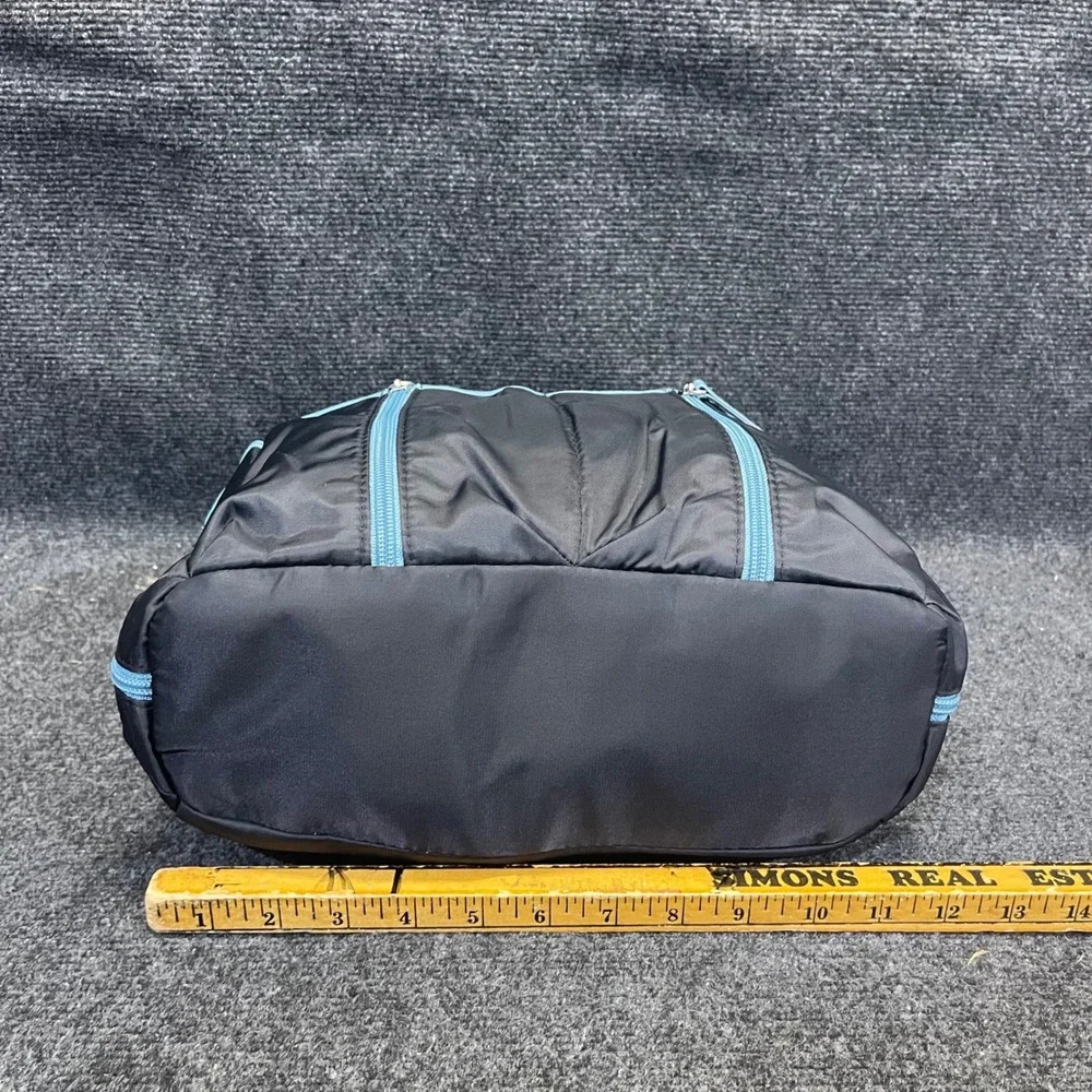 BeautiControl‎ 2 Piece Travel Cosmetic Bag Set Black Blue Professional Organizer